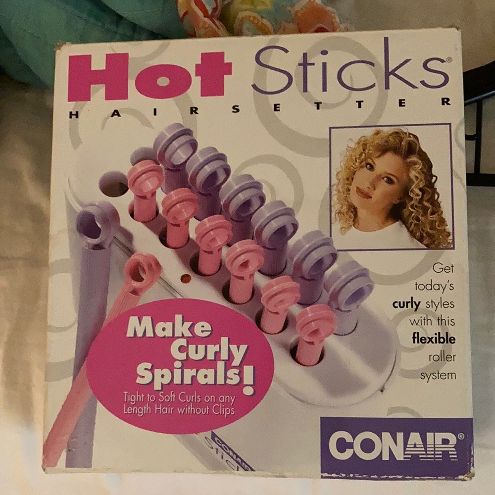 Conair Hot Sticks Hair Setter-makes perfect spiral curls!
